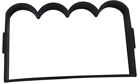 EXCEART Blumenzaun Gartenzaun Zaunform Selber Machen Schimmel Betonformen Zementformen Für Beton Betonform Für Zaun Zaunziegelform Werkzeug Handwerkszeug Mehrzweck Schmücken