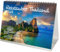 Reisezauber Thailand DIN A5 Tischkalender für 2025 Bangkok Urlaub Reise Strand Meer - Seelenzauber