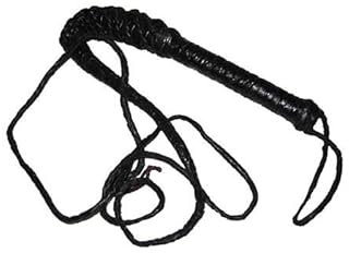 LP Divertissements Fouet en Cuir Noir 2. 4m