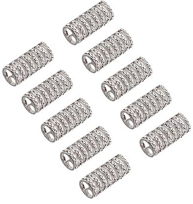 VILLCASE 10Pcs Decorative Watch Connectors for Watch Replaceable Agate Jewelry Adapter Delicate Watchband Accessory for Style