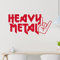KIWISTAR Heavy Metal Hand Hörner - Hardrock Rock Zeichen Wandtattoo in 6 Größen - Wandaufkleber Wall Sticker - Dekoration, Küche, Wohnzimmer, Schlafzimmer, Badezimmer
