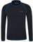 Mountain Warehouse Mens Long Sleeves Rash Vest - Quick Drying Rash Guard, Prevents Chafing, UPF50+ Sun Protection with Flat Seams - Spring Summer, Swimming & Surfing Black XL