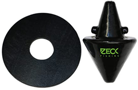 ZECK - Disk Teaser Black - Vertikalblei zum Wallerangeln - 100 g