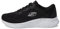 Skechers Damen Skech-lite Pro Sneaker, Schwarzes Netzgewebe, weißer Rand, 39 EU