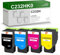 GIKAR C232H Tonerkartuschen kompatibel für Lexmark C2325 C2325dw MC2325adw C2425 C2425dw MC2425adw C2535 C2535dw MC2535adwe MC2640adwe für Lexmark C232HK0 C232HC0 C232HMN 0 C232HY0, 4er-Pack