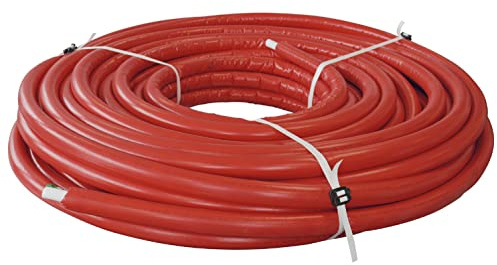Couronne Tube Multicouche Isolé Rouge diamètre 20 millimètres - Longueur 50 mètres - Norme NF 545 pour réseau d'eau potable et chauffage NOYON & THIEBAULT