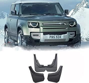 4 Pezzi Auto Paraspruzzi per Land Rover Defender 90 110 L663 2020-2021 2022 2023, Paraspruzzi Ruote Anteriori Posteriori Paraspruzzi Parafanghi