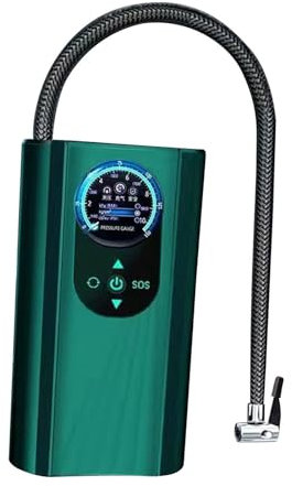 Compresor de aire portátil, bomba de aire mini compacta de mano, bomba de neumáticos eléctrica, inflador de neumáticos para baloncesto, motocicleta, SUV