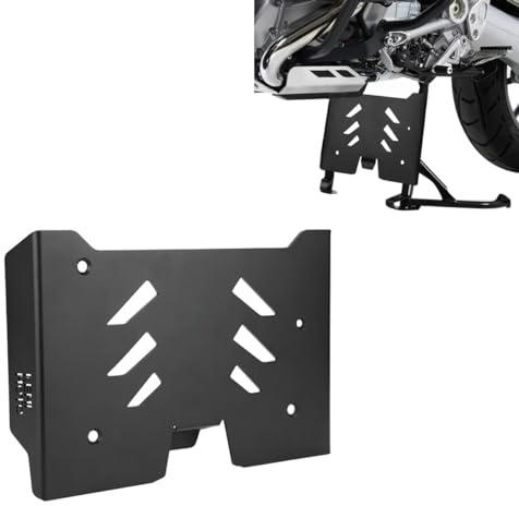 Motorschutz Erweiterung kompatibel mit BMW R 1200 GS/R 1250 GS 13-23 Schutz Platte ME7 schwarz