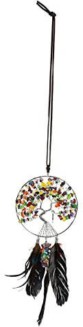 TOPBATHY Hängende Dekoration Lebensbaum Kristall Wanddekoration Ornament Unikat