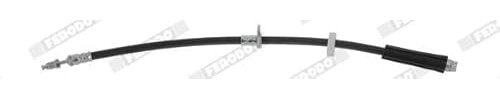 FERODO Bremsschlauch FHY3505 BREMSSCHLÄUCHE Länge: 530mm Kompatibel mit PEUGEOT 2008 Kombi CU 207 WA, WC 207 CC WD 208 I Schrägheck CA, CC 207 SW WK 2008 II U