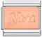 M&S A-Z Rose Gold Family Mum Daughter Grandad Grandma Sister Brother 9mm Italian Charm Compatible With Nomination Bracelet (Nana)