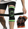 Rodilleras Menisco y Ligamento - 2 Rodillera terapeutica ajustable - Rodillera ortopedica para Hombres y Mujeres - Rodillera Compresion - Antideslizante Rodillera menisco para Aliviar Dolor (Naranja)