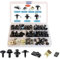 64er Pack Autoschrauben-Mutter-Clip-Satz, Karosserie-Unterbodenschutz-Schrauben, U-Typ Auto-Montageklammern, Metall-Kotflügel-Clip, Blechmuttern, Montageklammern, Kunststoff-Montage-Set