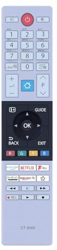 Universal Remote Control Compatible for Toshiba CT-8560 CT8560 32W2263DB TV Remote Controller