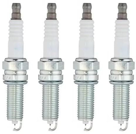 QKFTCSDW Kfz-Ersatz 4/6 Stück 18851-11060 DILKR6A11 Dual Iridium Zündkerze kompatibel mit Daihatsu Hyundai I10 KIA Lexus Lotus 06-18 Zündkerzen Autoteile(6Pieces)