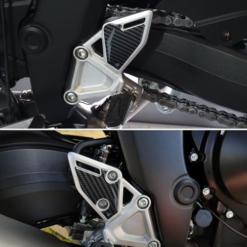 Resin Bike Aufkleber Motorrad Kompatibel Mit Honda CB 1000 Hornet 2025-2026. Grip Motorrad-Fersenschützer vor Stößen und Kratzern. Klebstoff Harz Aufkleber Set - Stickers Made in Italy