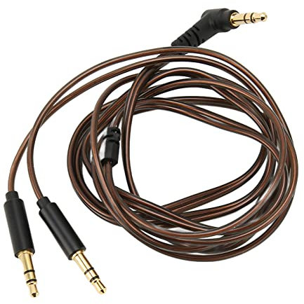 Upgrade Dual 3,5 -mm -Buchse Männliche Kernkabel von Kernkopfhörerkabel mit, für Hifiman Sundara, Arya, Ananda, HE400SE, Deva Pro, HE4XX, Weich, Flexibel