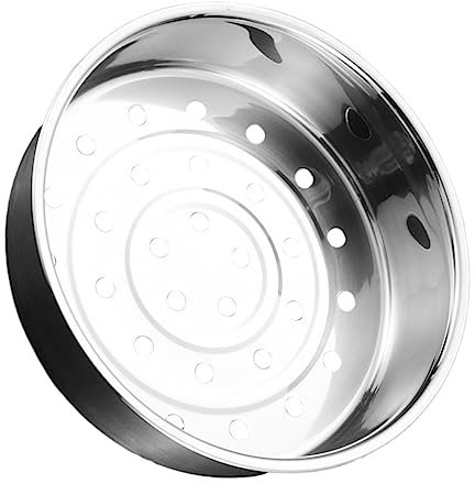 Homoyoyo Dampfkorb Aus Edelstahl Zum Dampfgaren Von Gemüse Und Knödeln Stapelbar Für Verschiedene Zutaten Geeignet Langlebig Und Robust