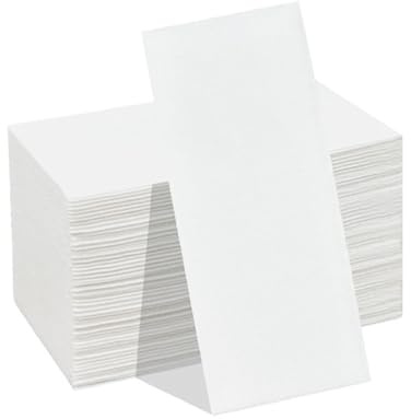 KLEENDOL Asciugamani usa e getta per ospiti, tovaglioli usa e getta al tatto in lino, tovaglioli di carta simili a un panno, asciugamani di carta per cucina, feste, bagno, ristorante, eventi, 100