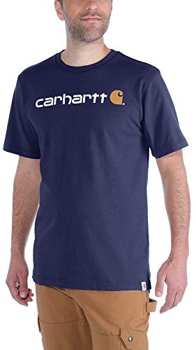 Carhartt Herren Dearborn Relaxed Logo T-Shirt Work Utility T-Shirt (1er Pack)