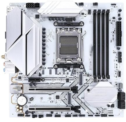pc motherboard Fit For B650 MATX WIFI White Pcb Colorful BATTLE-AX B650M-WHITE WIFI V14 Motherboard