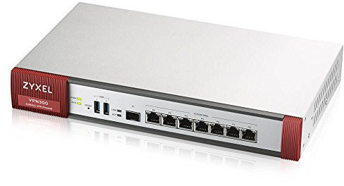 Zyxel ZyWALL 2.6 Gbps, up to 300 Users VPN Firewall/SD-WAN, a 1-Year SD-WAN License Pack Included [VPN300]