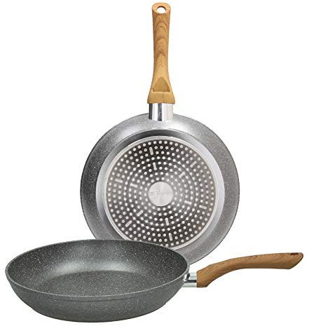 Tognana Porcellane Set 2 Padelle 24+28cm Stone&Wood