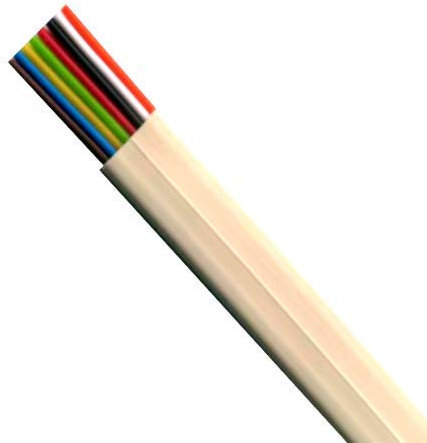 Cavo telefonico piatto 8 conduttori (10 metri)