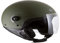 Tucano Urbano EL JETTIN 1000-83/5 - Casco Demi-Jet, Verde Airborne Opaco, L (59 cm)