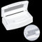 DEDC Nail Art Tool Plastic Clean Sterilizing Storage Box Organizer Clear Lid Disinfectant Tray Clear Lid for Nail Tweezers Hair Salon Spa Manicure