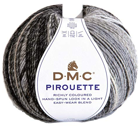 DMC - Pirouette, effet multicolor - Chaud, doux et léger | Idéal pour tous types de vêtements | 200 g, 500 m, 10 coloris