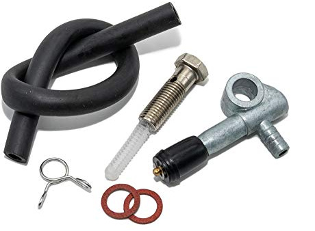 Supertec llave de paso compatible Mobylette N 150, GAC Motobecane | Compatible con Mobylette 51, N 140, Cady 50, 88, GAC Motobecane SP95 R Campera Mofa, 41