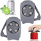 Go Swing Topless Can Opener, 2PCS Professional Safety Easy Manual Can Opener, Effortless Can Top Remover for Bar/Kitchen