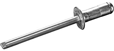 GOEBEL® - 500 x Mehrbereichsblindnieten Aluminium/Stahl (Ø x L) 4,8 x 14,0 mm - Senkkopf Niete - Senkkopf Blindniete - Mehrbereich Blindniete - Mehrbereichsniete - Mehrbereich Niete - MULTI