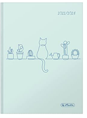 herlitz Schülerkalender 22/23, A5, Basic Line Art, 1 Stück