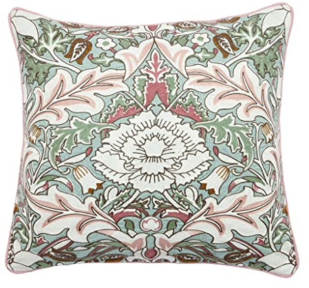 Morris & Co Strawberry Thief Cochineal Pink Bedding Range (Severne Cushion 50cm x 50cm)