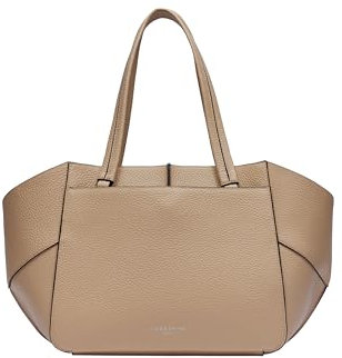 Liebeskind Berlin Damen Lilly Heavy Pebble M Sandy Shopper