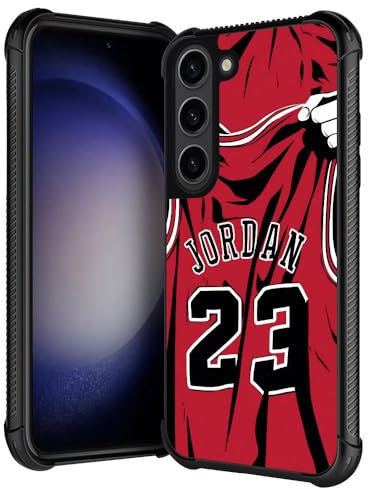 Kompatibel mit Samsung Galaxy S23 FE Hülle, Basketballspieler 36 Galaxy S23 Fan Edition Hülle für Jungen und Herren, kratzfest, stoßfest, 16,3 cm (6,4 Zoll)