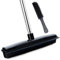 XXFLOWER Rubber Broom with Squeegee Edge, 2 in 1, Rubber Brush for Pet Hair, Carpet Brush with Adjustable Long Handle, Push Broom for Carpet Kitchen Bathroom Garden Hardwood Floor