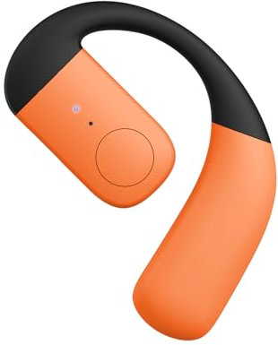 Wireless Single Earbud Bluetooth Headset mit Mikrofon Handy Telefon Freisprech Open Ear Einzeln Sportkopfhörer Kabellos mit Ohrbügel Schnurlos Ohrhörer Freisprecheinrichtung Ohr für Sport Fahren