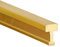 Baguette de moulage de sol en forme de T dorée pour transition du bois au carrelage, barre de jonction entre le sol, 4 x 6 mm