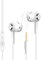 Nixiara Auriculares con cable, auriculares con cable | Auriculares de cuerda con micrófono,Auricular de cable Boost de 3,5 mm para música para entrenamiento para aviones de viaje de viaje