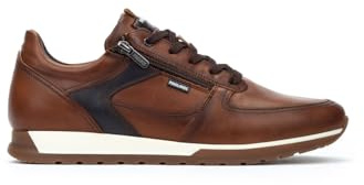 Pikolinos Cambil Herren Sneaker | Aus Leder | Herausnehmbare Memory-Foam-Innensohle | Größe EU 39-46