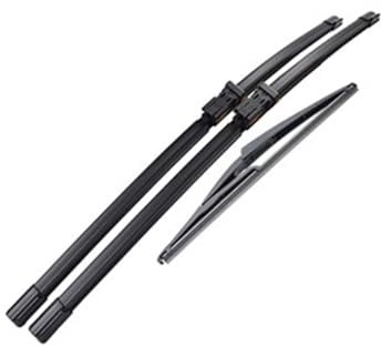 AMXHYVS Auto Wischerblätter Kompatibel Mit Hyundai Für IX35 Für Tucson MK2 LM 2010 2011 2012 2013 2014 2015 Scheibenwischerblätter Für Die Vordere Und Hintere Fensterscheibe