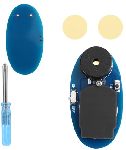 BTFO Fastidioso Scherzo Sonoro Cricket, Ovale Dispositivo Sonoro Cricket Nascosto con 16 Suoni di Cinguettio Oggetti Scherzosi a Bip per Ufficio Scuola Festa Casa Amici Regali Scherzo (Blu)