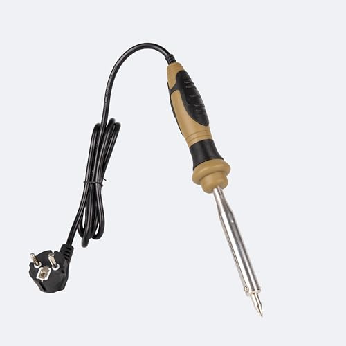 Gazcamp Lötkolben W100, 100W Präzisionslötkolben für Elektronik und Modellbau, Softgrip-Griff, 540°C Arbeitstemperatur, 230V