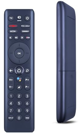 RYQIF Version de langue Télécommande de rechange compatible avec SFR Connect TV 2/TV 3
