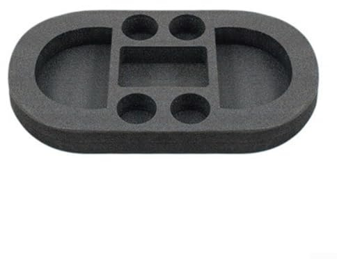 ZAMETTER Large Floating Drink Holder Tray for Swimming Pool Parties Hot Tubs and Bathtub Use with 4 Drink Slots and Snack Compartments Made of Heavyweight Sponge Materia