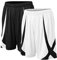 TopTie Sport Shorts Herren Basketball Trainingsshorts Kurze Sporthose ohne Taschen für Fitness Outdoor